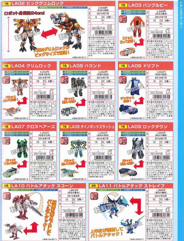 Takara Tomy Products Catalog Reveal Transformers Age Of Extinction July September Releases  (3 of 7)